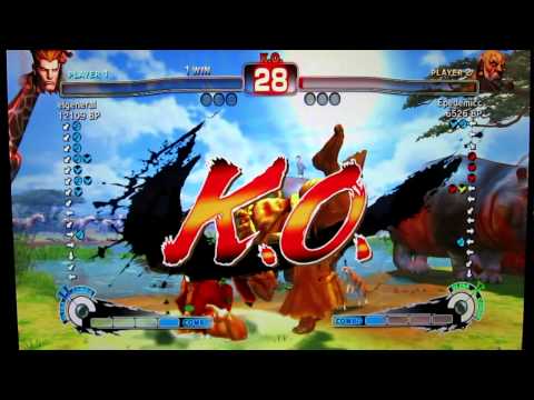 SFCCL Gold Championship Match - Epedemicc vs. elgeneral - Gouken vs. Guile