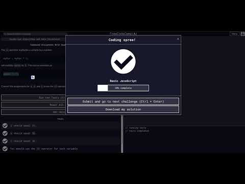 Compound Assignment With Augmented Multiplication Free Code Camp Help Basic Javascript