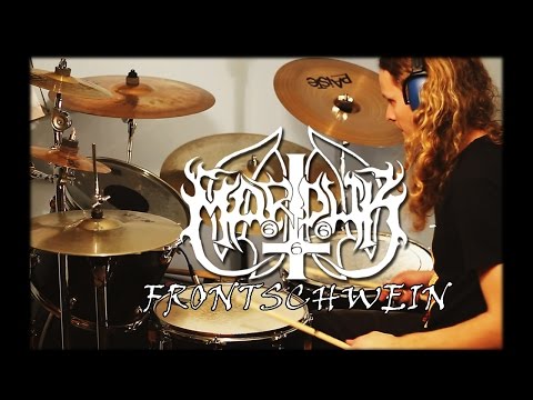 Marduk - Frontschwein - Black metal drum cover - drummer Simon