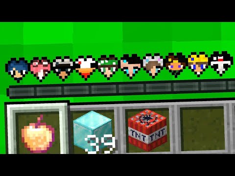 MINECRAFT MA con i CUORI degli AMICI YOUTUBERS!