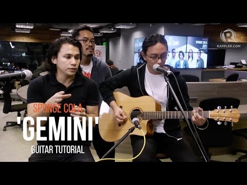 Sponge Cola - 'Gemini' guitar tutorial
