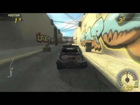 FlatOut 2 Gameplay Part 15 [4K 60FPS PC] No Commentary