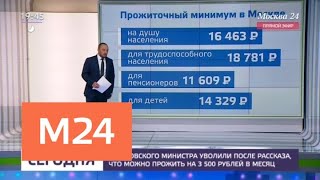 Саратовский министр уволена после слов о возможности прожить на 3,5 тыс. рублей в месяц - Москва 24