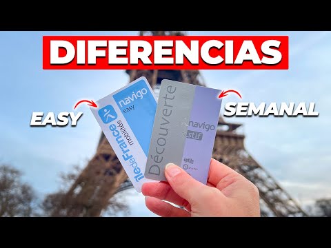 Transporte de París: ¿Navigo Easy o Navigo semanal?