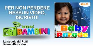 Serena e i Bimbiallegri - La scuola dei Puffi