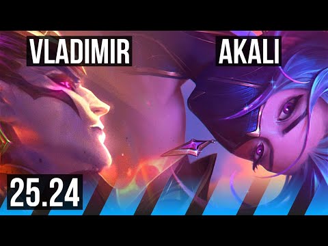 VLADIMIR vs AKALI (MID) | KR Master | 25.24