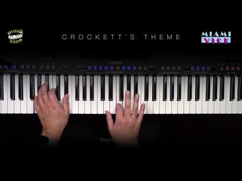 Crockett´s Theme (Jan Hammer) Keyboard Genos how to play Tutorial - Musikzone