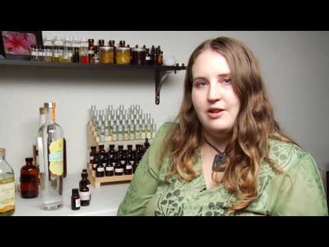 Part of a video titled Perfume-Making Tips : How to Make Perfume From Vodka - YouTube