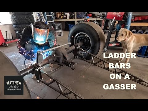 Farm Fresh Gasser Gets Ladder Bars - Matthew Motors E27