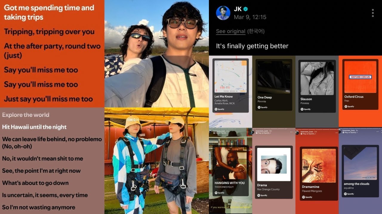 Jungkook recalled the good times in Hawaii with Taehyung and how much he misses him.