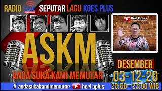 Download lagu 🔴Radio streaming KOES PLUS/KOES BERSAUDARA ASKM EDISI 03 DESEMBER 2020 KAMIS MALAM mp3