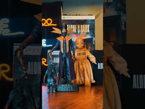 Alone in the dark - Edição de colecionador - Collector edition Unboxing. #terror #Unboxing #game