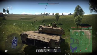 war thunder　のんびりプレイpart 97　［ M1 Abrams ］