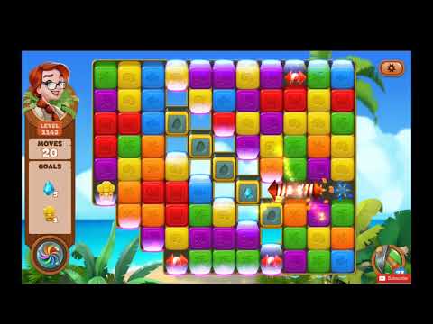 Lost Island Blast Adventure Level 1143 NO BOOSTERS - A S GAMING