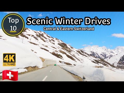 Top 10 Scenic Winter Drives in Switzerland