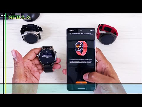 How to Pair (Connect) a Huawei Watch to a Samsung or any Android Phone step by step