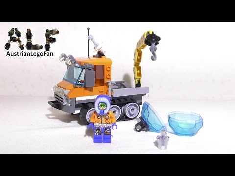 Vidéo LEGO City 60033 : Le véhicule à chenille arctique