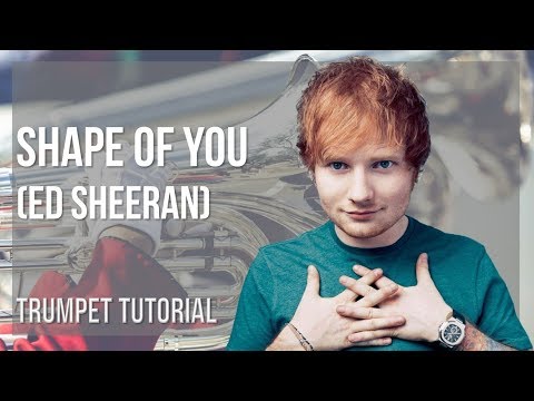 How to play Shape Of You by Ed Sheeran on Trumpet (Tutorial)