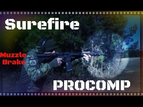 SureFire PROCOMP 556 Muzzle Brake Review (HD)