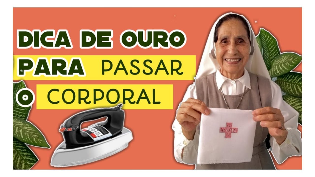 Como Passar o Corporal | Irmãs Missionárias Discípulas de Jesus