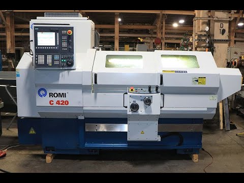 2010 ROMI C-420 LATHES, FLAT BED, N/C & CNC | Prime Machinery (1)