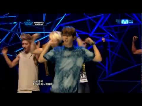 [720p] 120705 | Super Junior - From U + Sexy, Free & Single @ M! Countdown