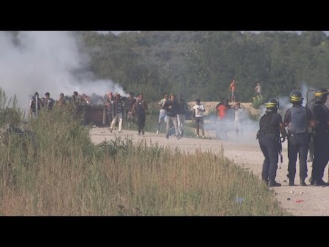 Entering the Calais Jungle