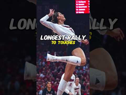 The LONGEST Rally In Volleyball History