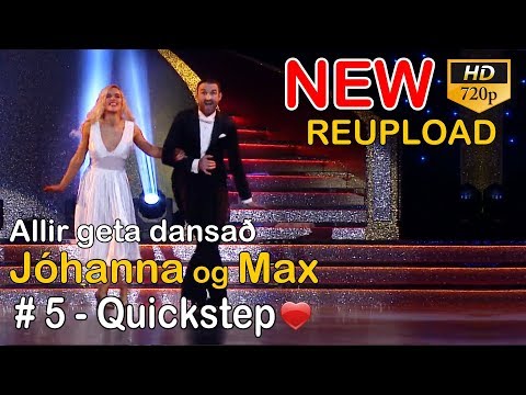 Jóhanna og Max - Quickstep - Allir geta dansað - 5.þáttur (HQ)