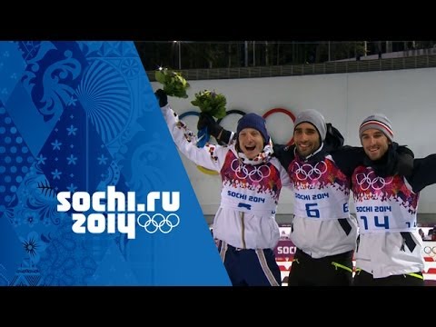 Men's Biathlon - 12.5km Pursuit - Fourcade Wins Gold | Sochi 2014 Winter Olympics