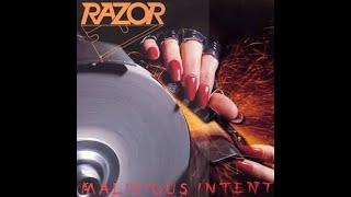RAZOR - Malicious Intent 1986 full album