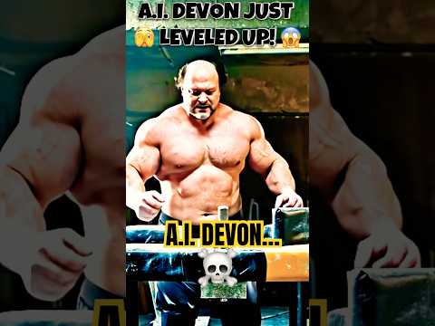 A.I. Devon Larratt Just Leveled Up! Levan Saginashvili Is In Big Trouble Now! 😱🫣#ai #armwrestling