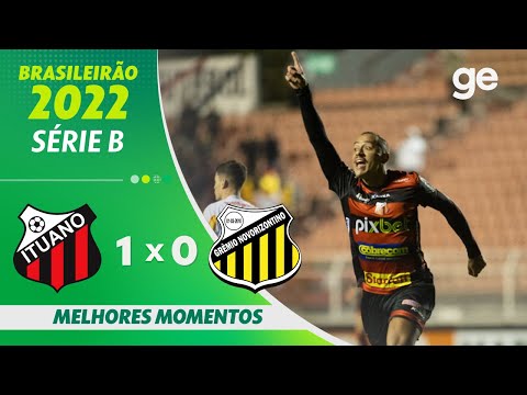 Gols e lances de Ituano x Novorizontino