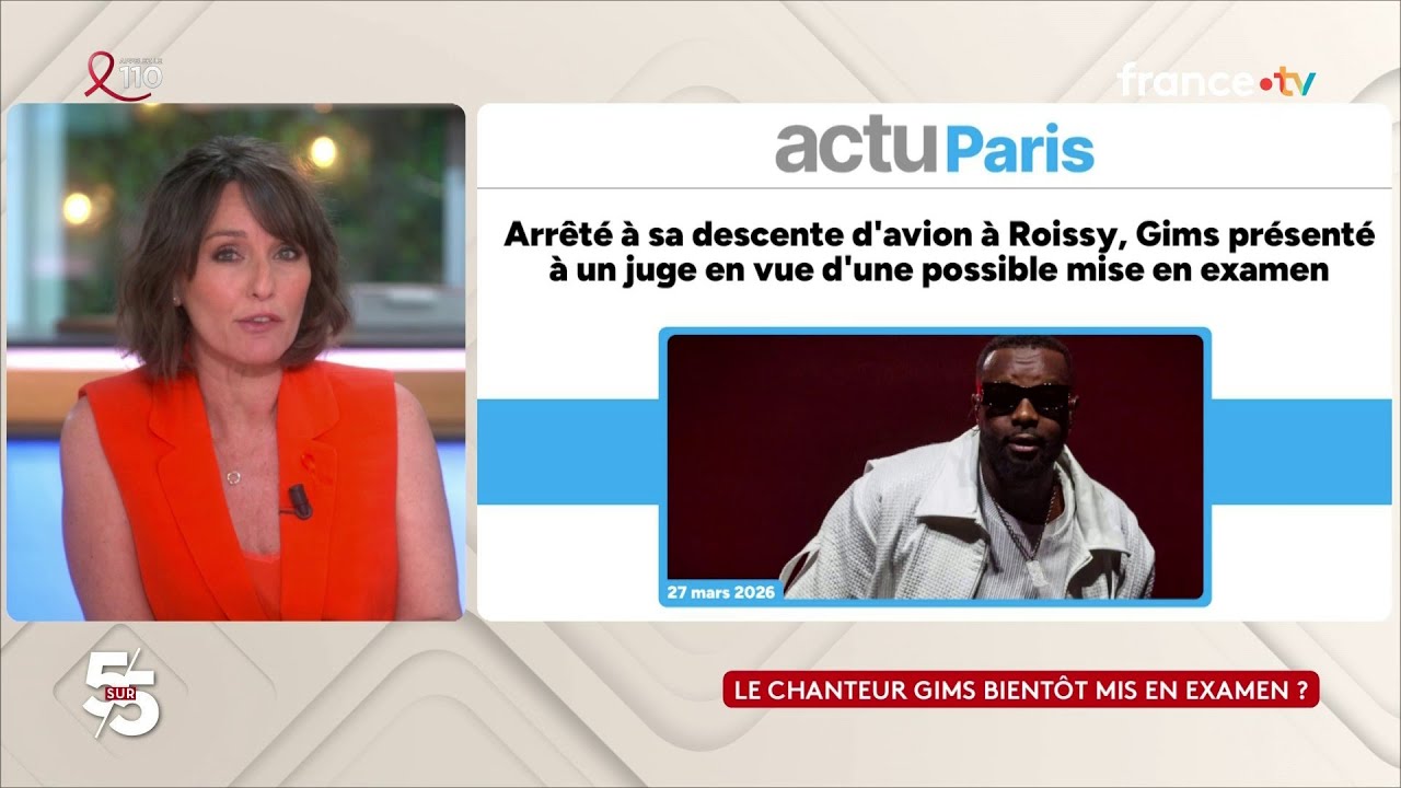 Le chanteur Gims bientôt mis en examen ? - Le 5/5 d’Amandine Bégot