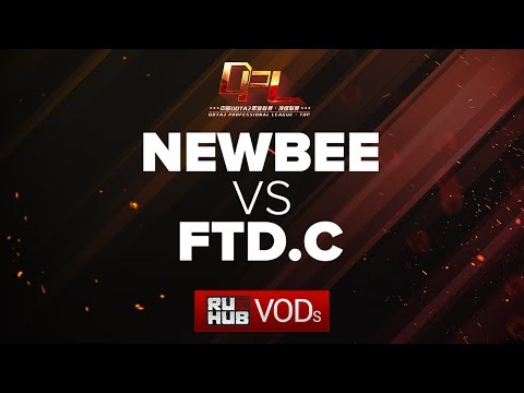 NewBee vs FTD.C, DPL Season 2 - Div. A, game 2