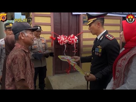 PENYERAHAN BANTUAN RUMAH DUAFA &amp; BEDAH RUMAH POLRES GAYO LUES