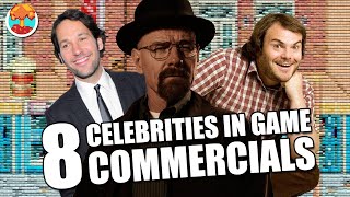 Before They Were Famous: 8 Celebrities in Classic Game Commercials
