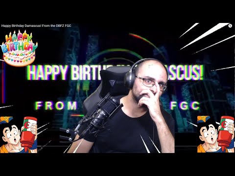 THE DBFZ COMMUNITY GAVE ME A BIRTHDAY GIFT FULL OF SAUCE
