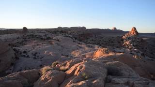 preview picture of video 'Sunset north of Kayenta, Arizona.'