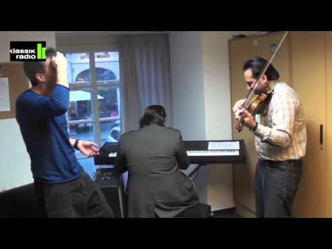 Rehearsing before the ECHO Klassik awards, 14th October 2012 -- Klassik Radio Backstage