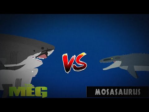 The Meg Vs Mosasaurus J.W