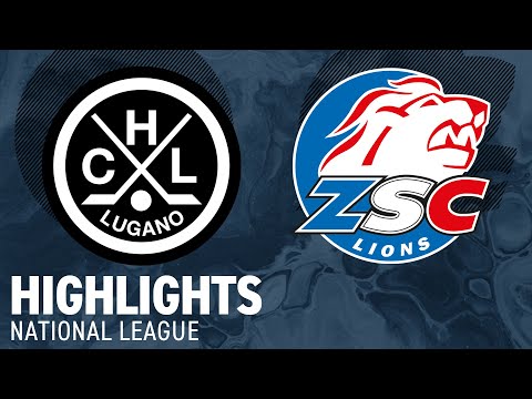 Lugano vs. ZSC Lions 4:0 - Highlights National League