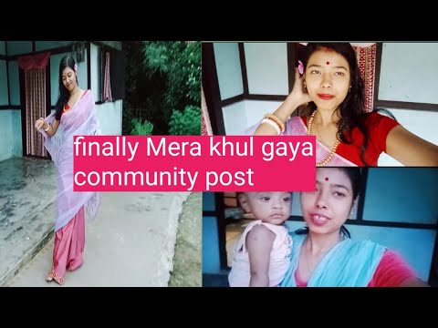 🙏 i am so happy finally Mera🤷 community post khul gaya|| @Anamika vlog