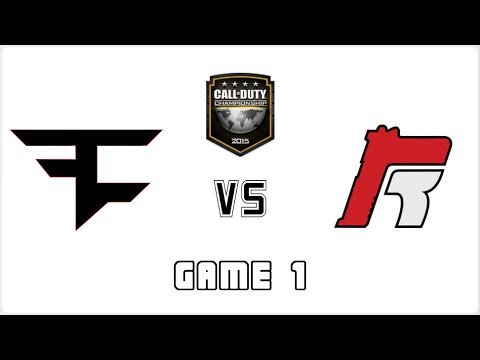 Call Of Duty North American Championships 2015 - Faze Black vs Team Revenge - GAME 1