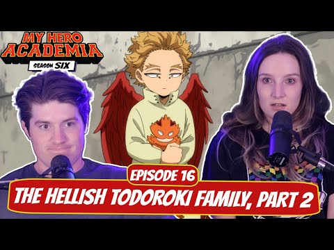 HAWKS ORIGIN! | My Hero Academia Season 6 Wife Reaction | Ep 6x16, "Hellish Todoroki Family, Part 2"