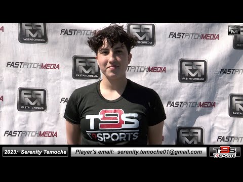 2023 Serenity Temoche - Athletic Shortstop Softball Skills Video - Top9Sports