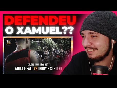 (CLIMA MUITO TENSO 🔥🔥) JHONY E SCHULER X AJOTA (SP) E FAEL - 2º FASE | REACT BAUEB