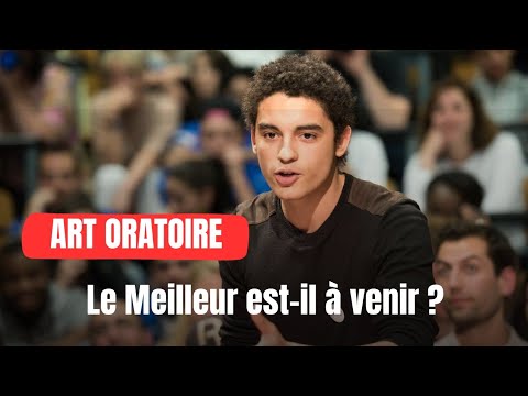 Art Oratoire : « LE MEILLEUR EST-IL À VENIR ? » (Prestation de Eddy Moniot)