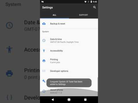 Enable Demo Mode on Android
