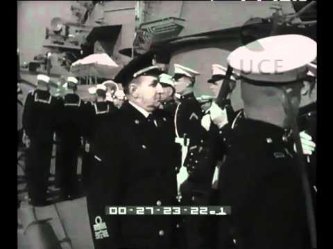 Farewell Visit of Admiral Ballentine